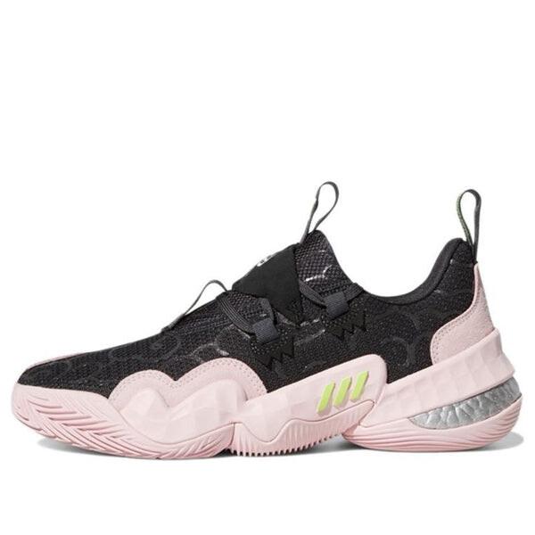 

Кроссовки trae young 1 розовые Adidas, черный