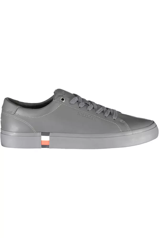 

Синие кожаные мужские кроссовки Tommy Hilfiger
