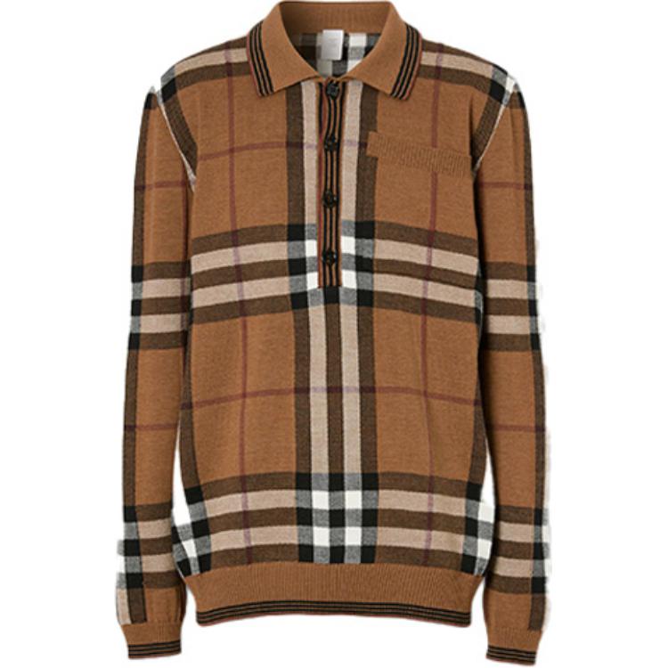 

Футболка поло мужская умбра Burberry