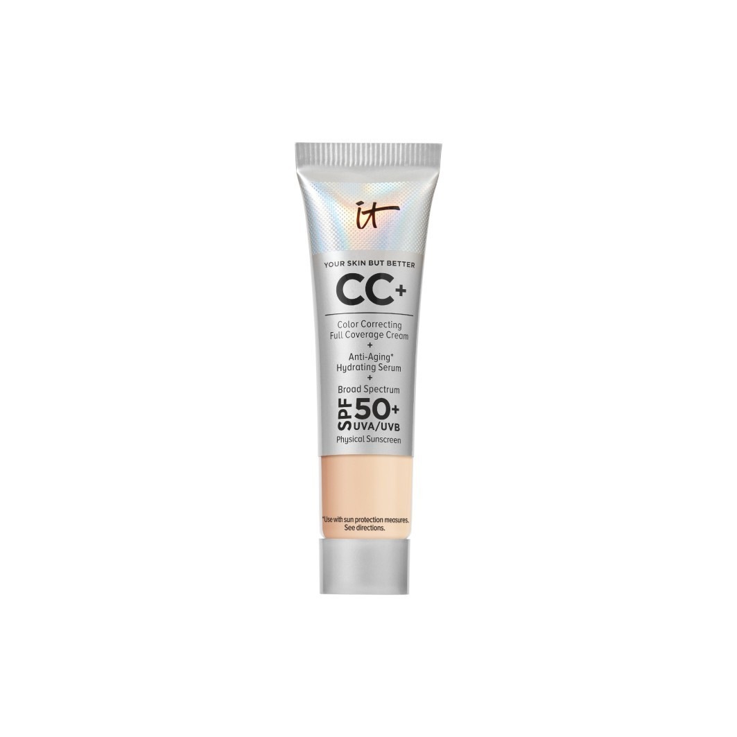 

CC-крем your skin but better cc+ spf 50+ travel size It Cosmetics, light, объем 12 мл