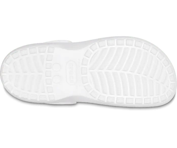 Сабо на платформе Baya Crocs женские, цвет White — фото 4