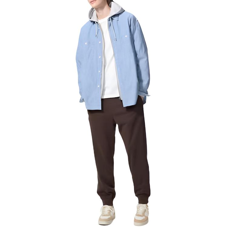 

Вязаные спортивные штаны унисекс UNIQLO, темно-коричневый