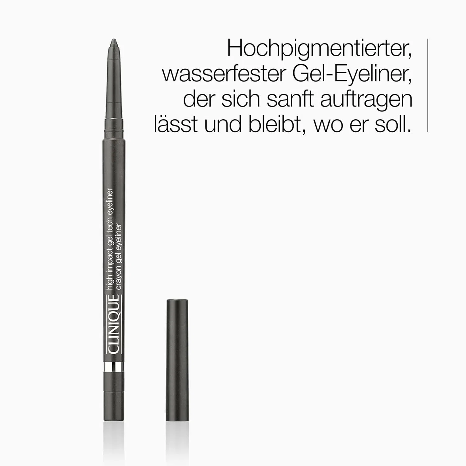 Гелевый карандаш для глаз «High Impact Gel Tech Eyeliner» от Clinique Clinique, Polished Pewter — фото 2