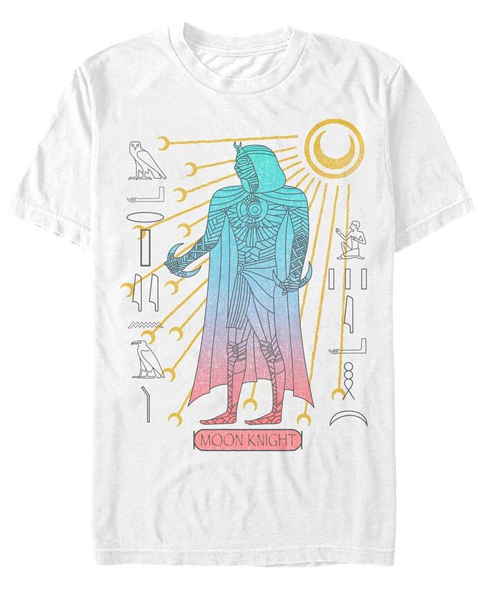 

Мужская футболка с коротким рукавом Moon Knight Mummy Fifth Sun, белый