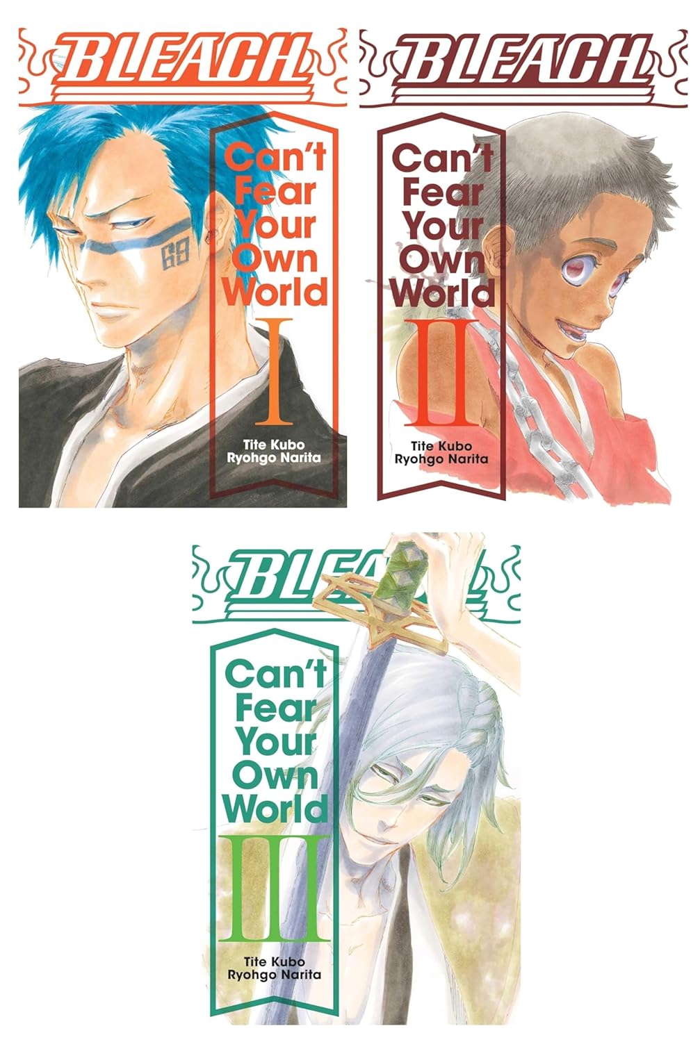 

The Bleach: Can’t Fear Your Own World Series 3 Manga Books Set (Vol. #1 - #3) (Generic)