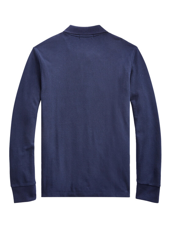 Поло slim fit 323708858024 Polo Ralph Lauren, синий — фото 2