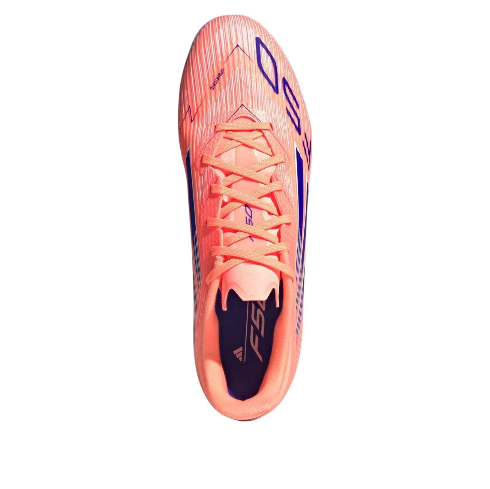 Футбольные бутсы Adidas F50 League FG/MG 'Beam Orange Lucid Blue' — фото 4