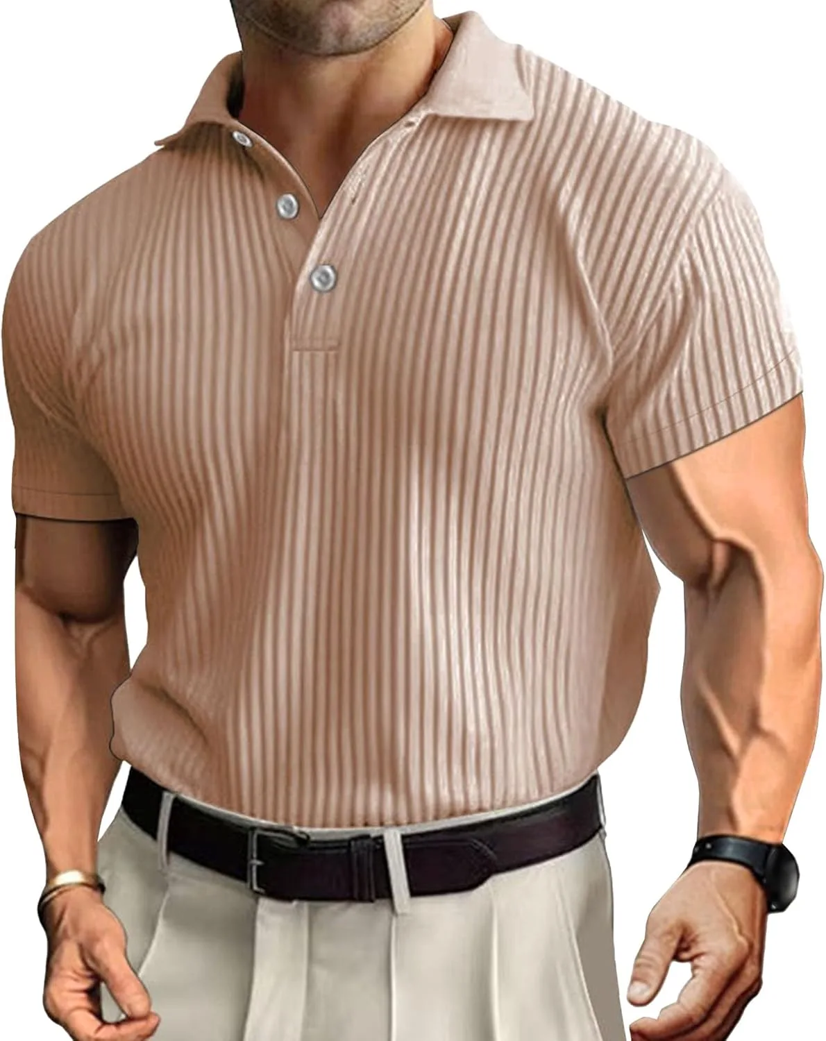 

Мужская поло Ice Silk Slim Fit для бизнес-кэжуал Maiyifu-GJ