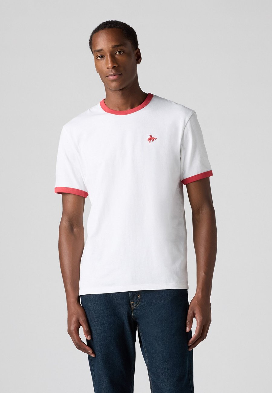 

Футболка Levi's RETRO RINGER TEE, Bright White/White, Белый, Футболка Levi's RETRO RINGER TEE, Bright White/White