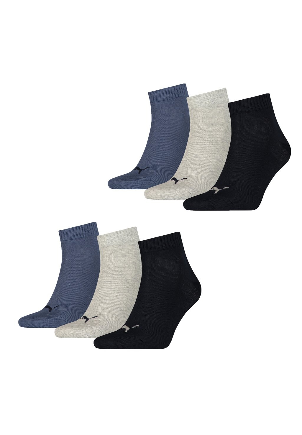

Носки QUARTER 6P Puma, мультиколор