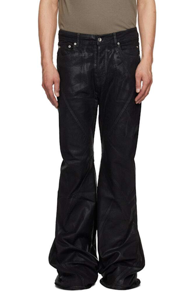 

Черные джинсы Hollywood Bias Bootcut Rick Owens DRKSHDW