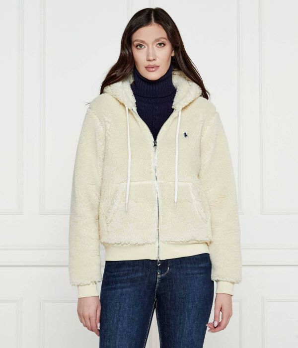 

Толстовка женская Polo Ralph Lauren из флиса, бежевый