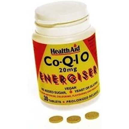 

Co Q10 20 мг 30 таблеток Health Aid