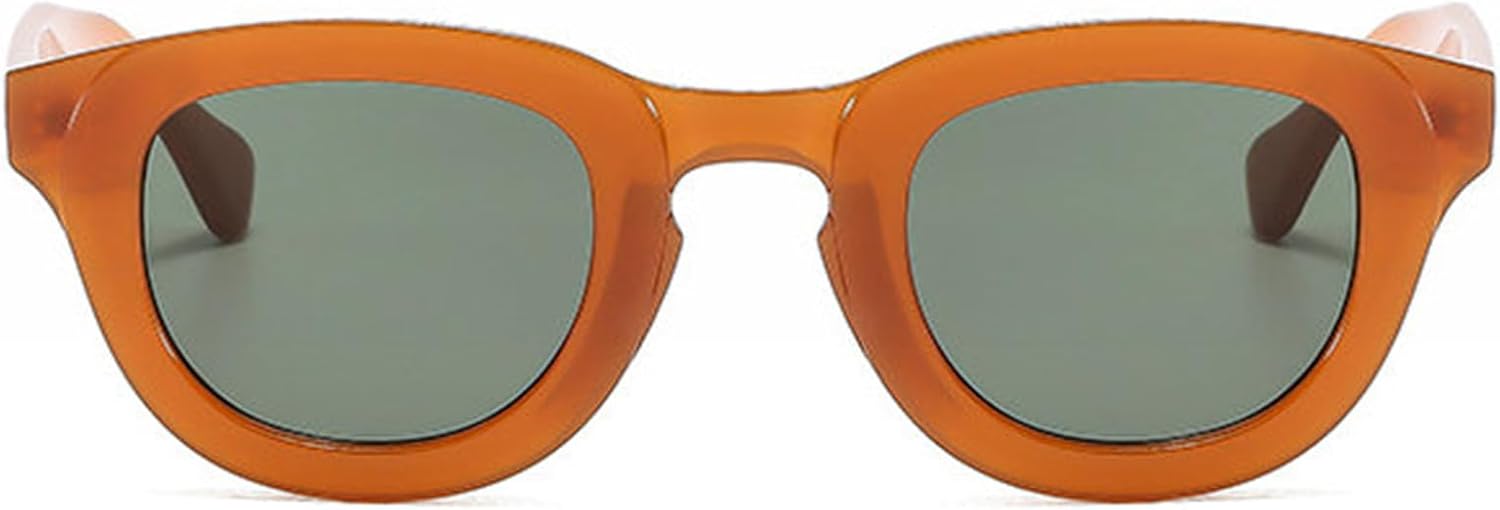 

Солнцезащитные очки Willochra в винтажном овальном стиле для женщин, модные круглые солнцезащитные очки в стиле 90-х, защита от УФ-излучения UV400, модные солнцезащитные очки для мужчин, C4