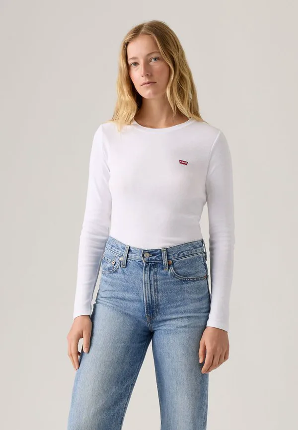 Комплект из двух футболок с длинными рукавами essential tee. Levi'S, White/Anthracite Night — фото 3