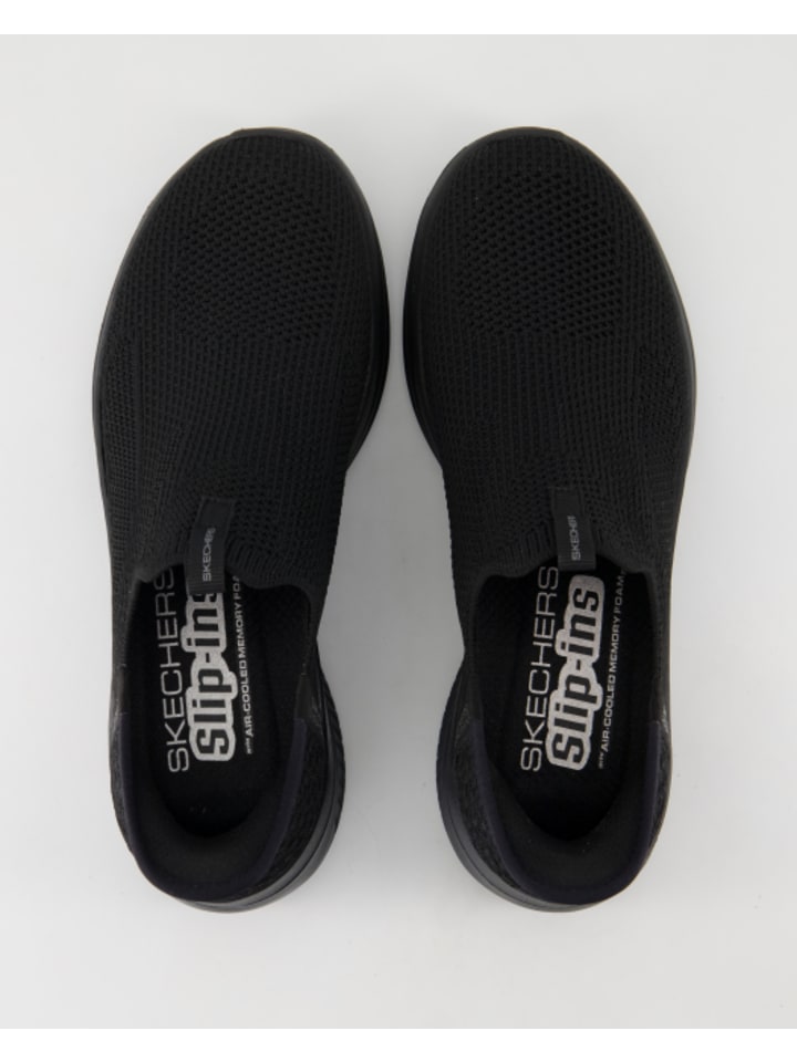 Кроссовки на шнуровке Skechers Sneaker low, черный — фото 4