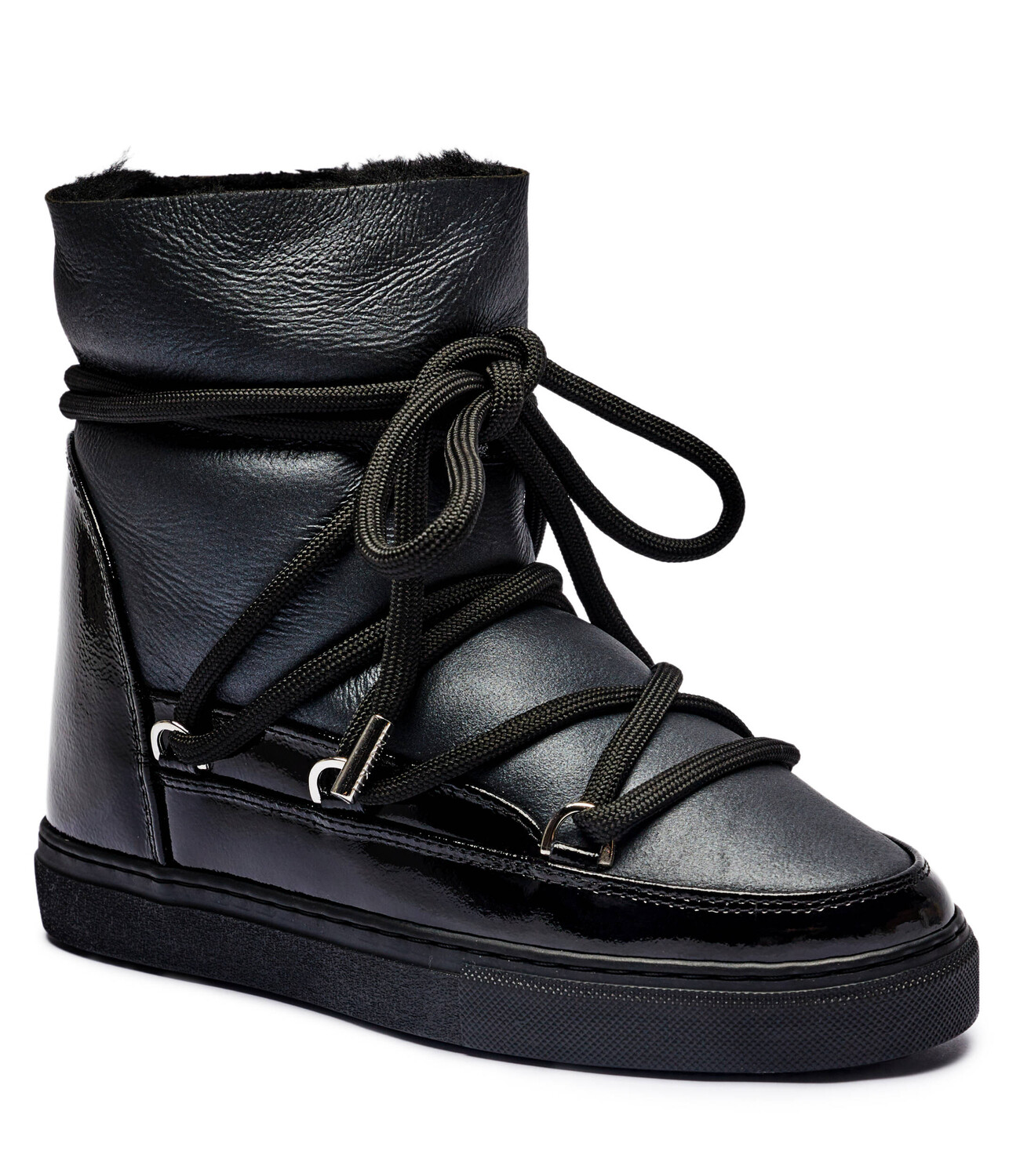 

Сапоги INUIKII GLOSS WEDGE, черный