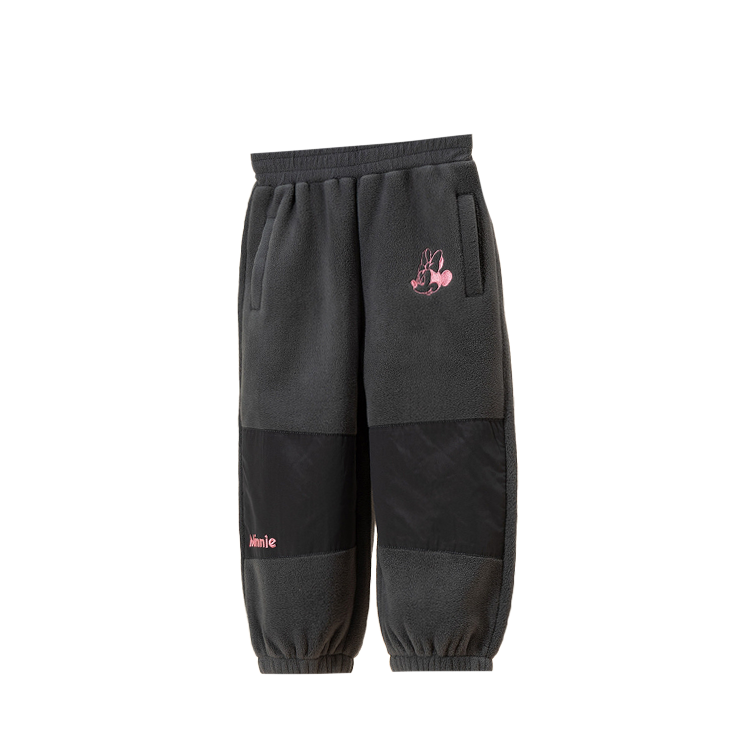 

Минни коллекция зимние утепленные бархатные брюки для детей 3-7 лет Disney, серый