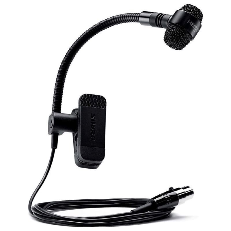 

Конденсаторный микрофон Shure PGA98H-TQG Cardioid Condenser Gooseneck Instrument Mic with TA4F Connector