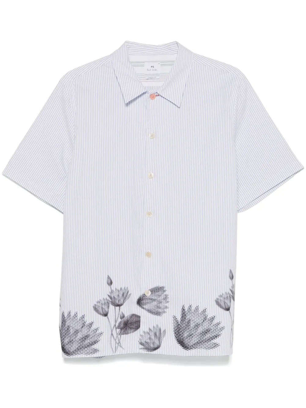 

Рубашка с цветочным принтом PS Paul Smith, белый