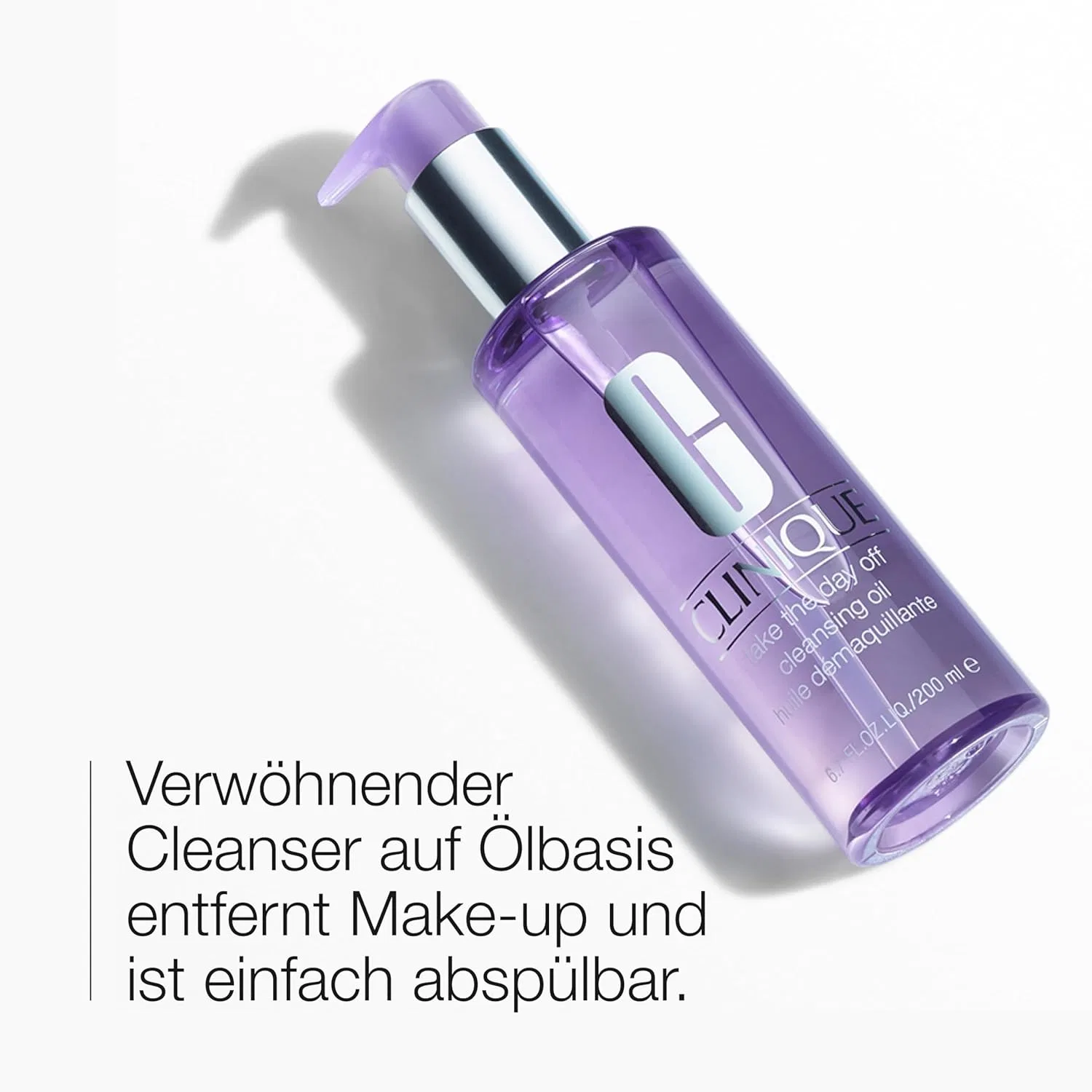 Гидрофильное масло Clinique — Очищающее масло Take The Day Off Cleansing Oil, 200 мл — фото 2