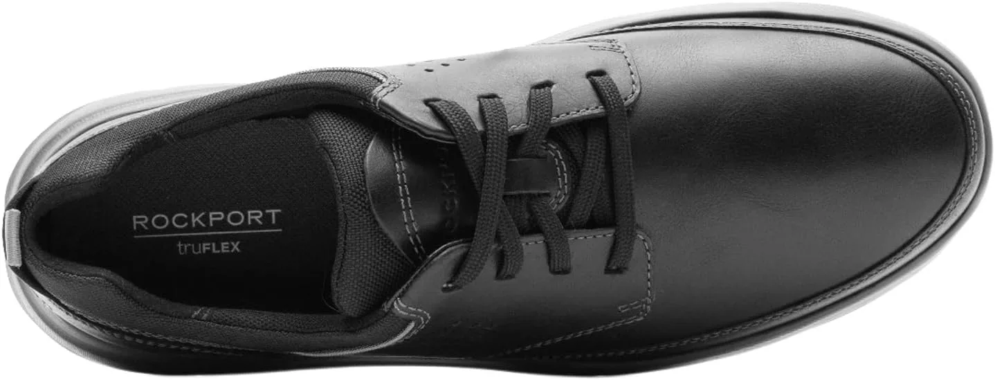 Мужские кроссовки Rockport Truflex Cayden с простым носком, черный — фото 4