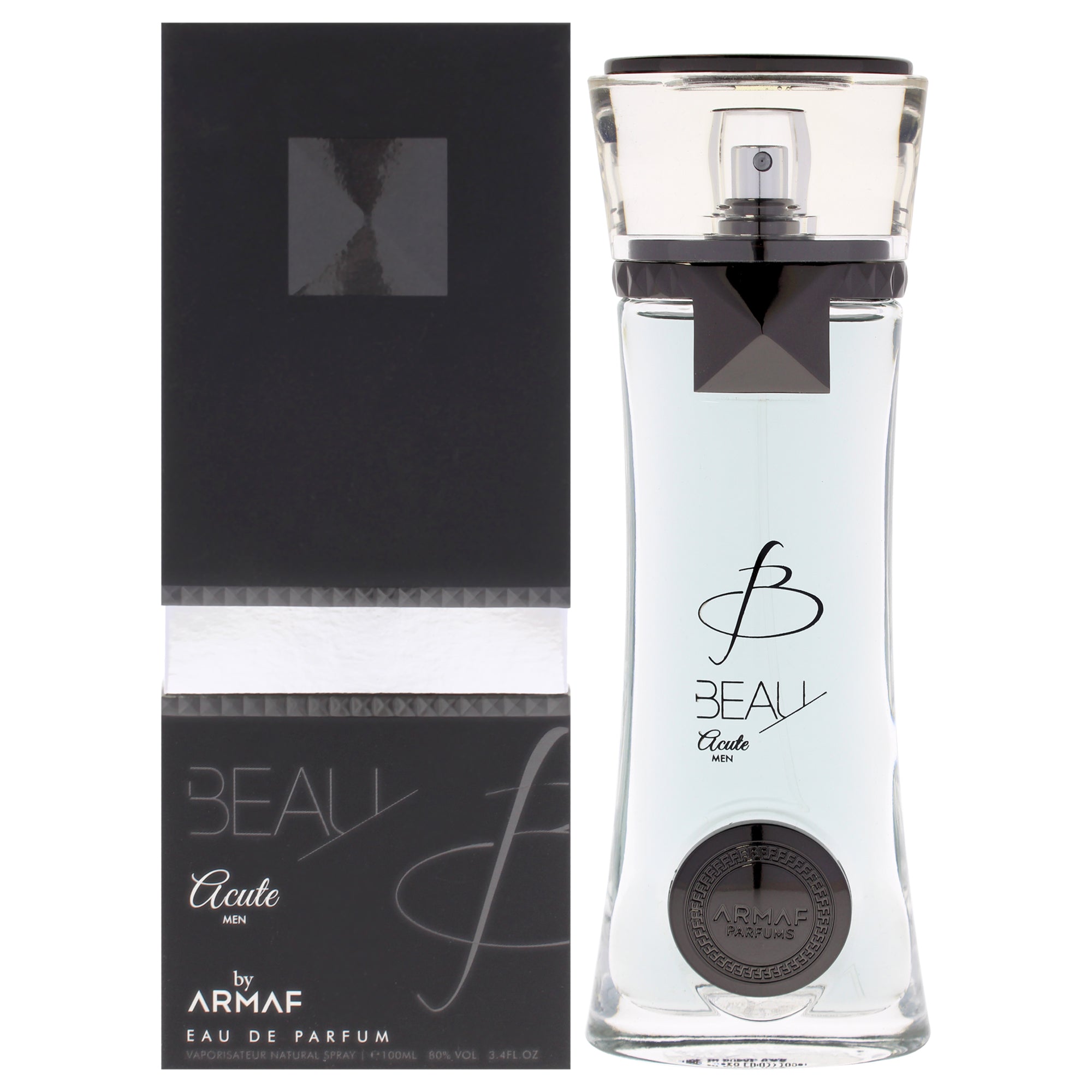 

Парфюмерная вода Beau Acute от Armaf для мужчин - 3,4 унции (99 мл), прозрачный