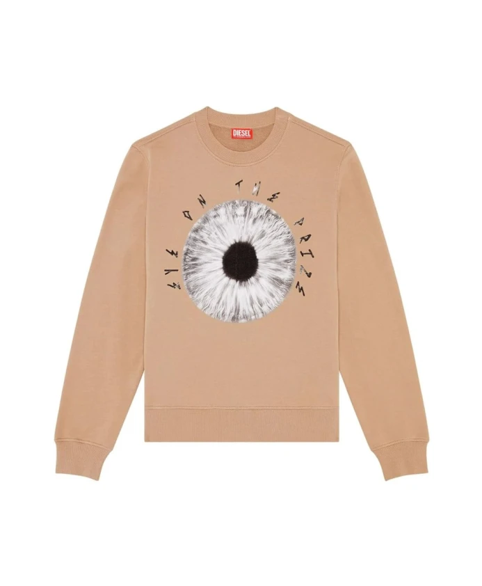 

Стильные толстовки и худи Diesel, желтый