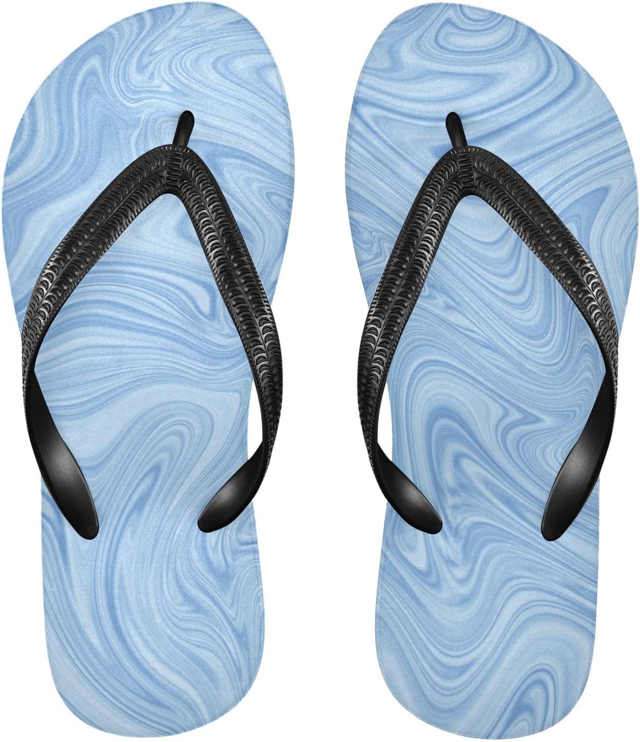 

Шлепанцы SPRIPORT с узором тай-дай, узкие, для женщин и мужчин, синий