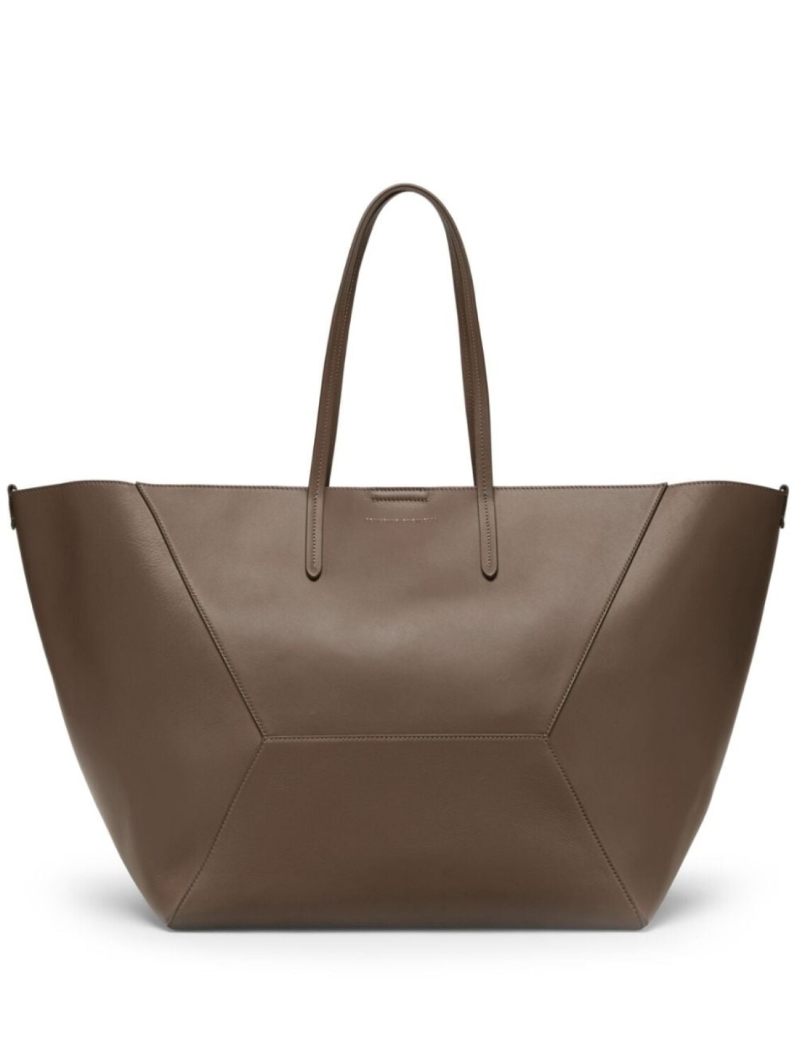

Brunello Cucinelli сумка-тоут на молнии, коричневый