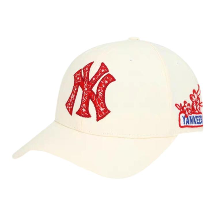 

MLB Хлопковая бейсболка унисекс белая, White