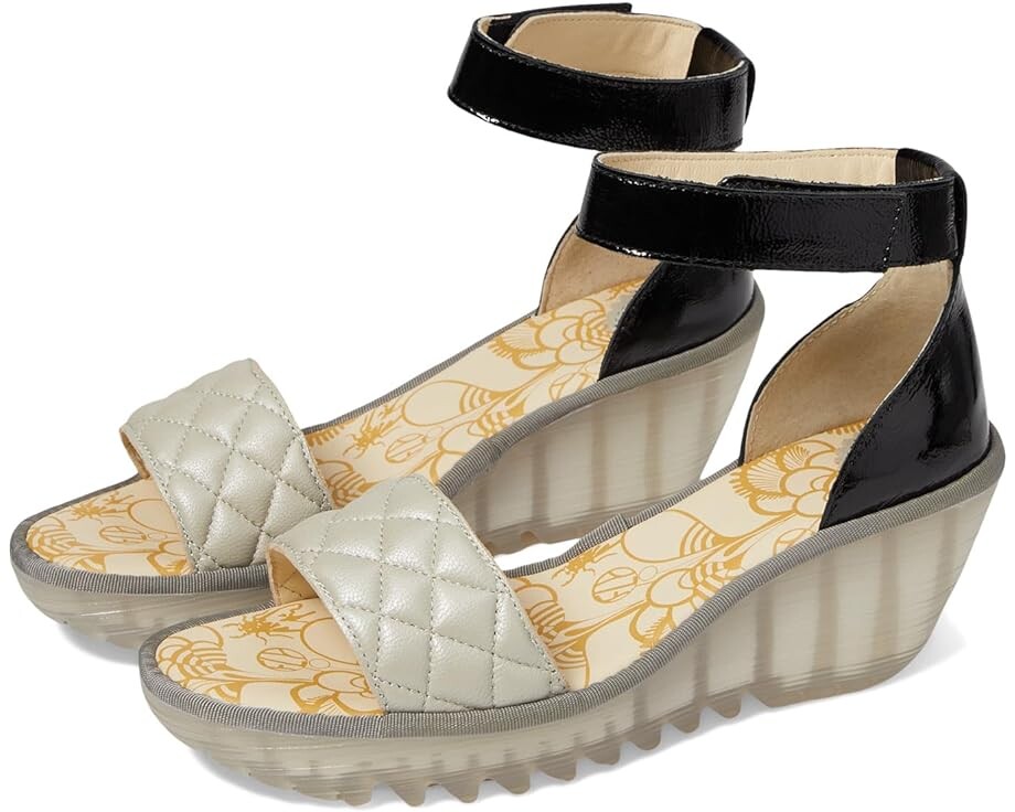 

Туфли FLY LONDON YARU471FLY, цвет Silver/Black Borgogna/Luxor