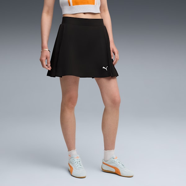 

Женская плиссированная юбка Puma Wardrobe Essentials, черный