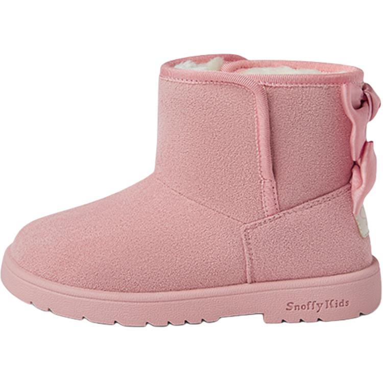 

Детские зимние ботинки с низким голенищем Snoffy, розовый