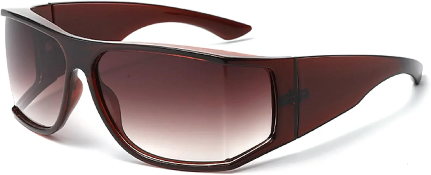 

Мужские солнцезащитные очки-пилот большого размера, модные женские солнцезащитные очки с градиентным переходом цвета и защитой от УФ-излучения UV400 mincl, C7