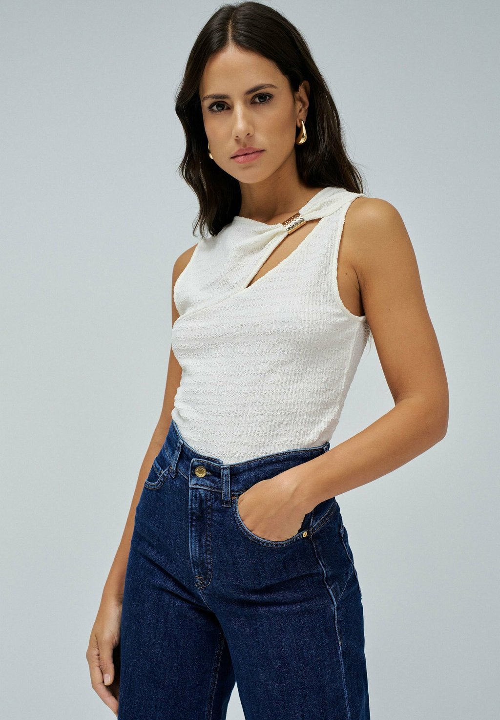 

Топ Blouse Salsa Jeans, белый
