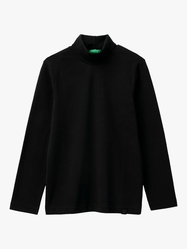 

Детская водолазка с длинными рукавами Benetton, Black