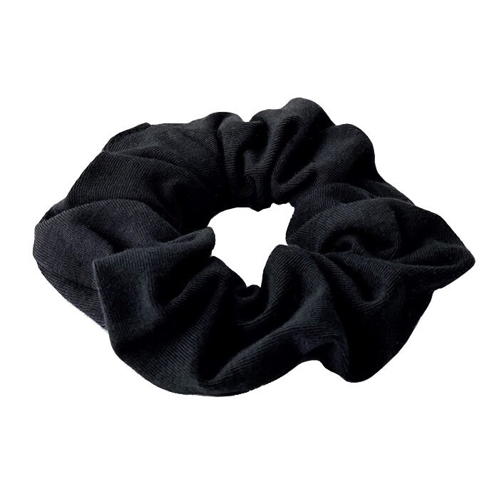 

Черная резинка для волос Anwen Cotton Scrunchie