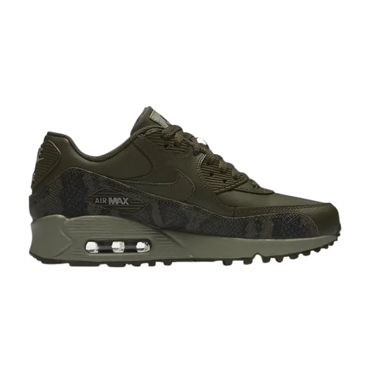 

Кроссовки Nike Wmns Air Max 90 Premium 'Cargo Khaki', зеленый