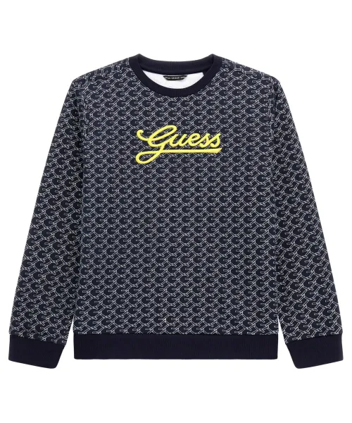 

Толстовка Regular fit Guess, черный