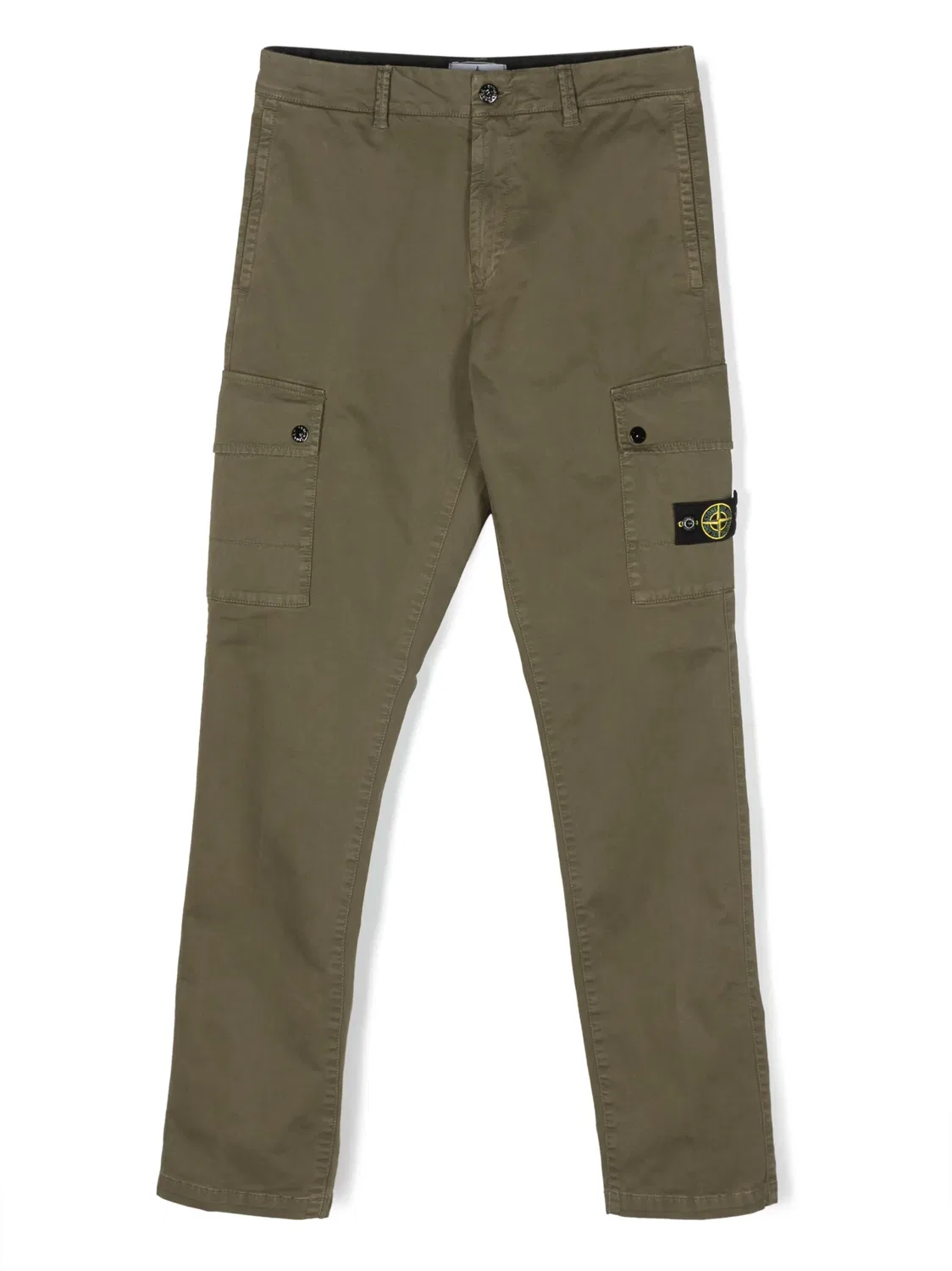 Брюки карго с компасом Stone Island, зеленый