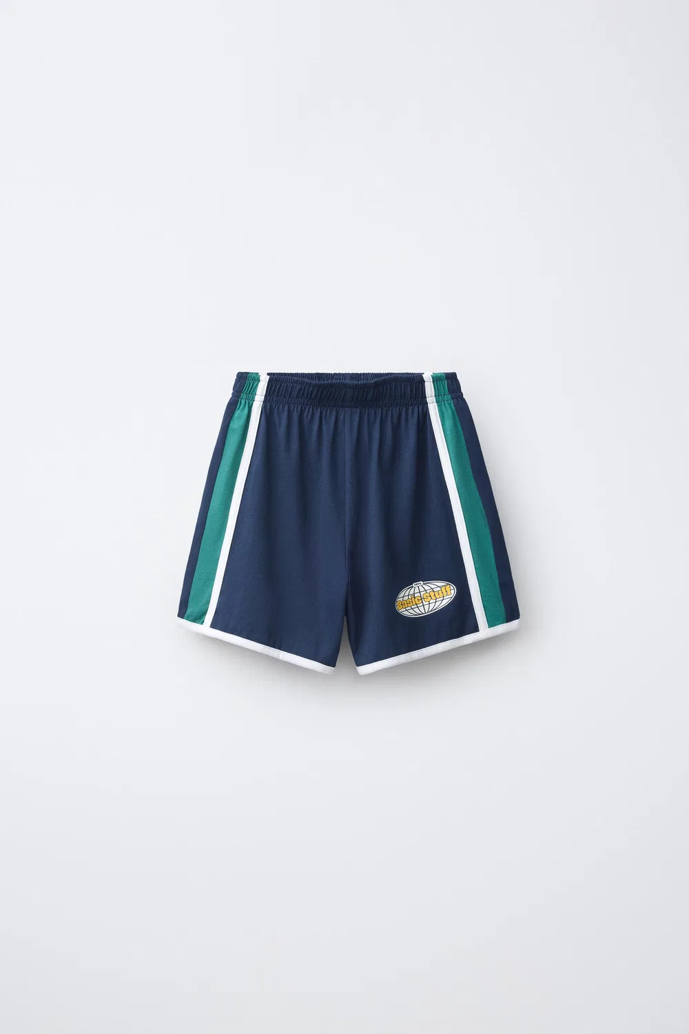 Пижама с футбольным принтом, 6-14 лет ZARA, Ecru/Green — фото 4
