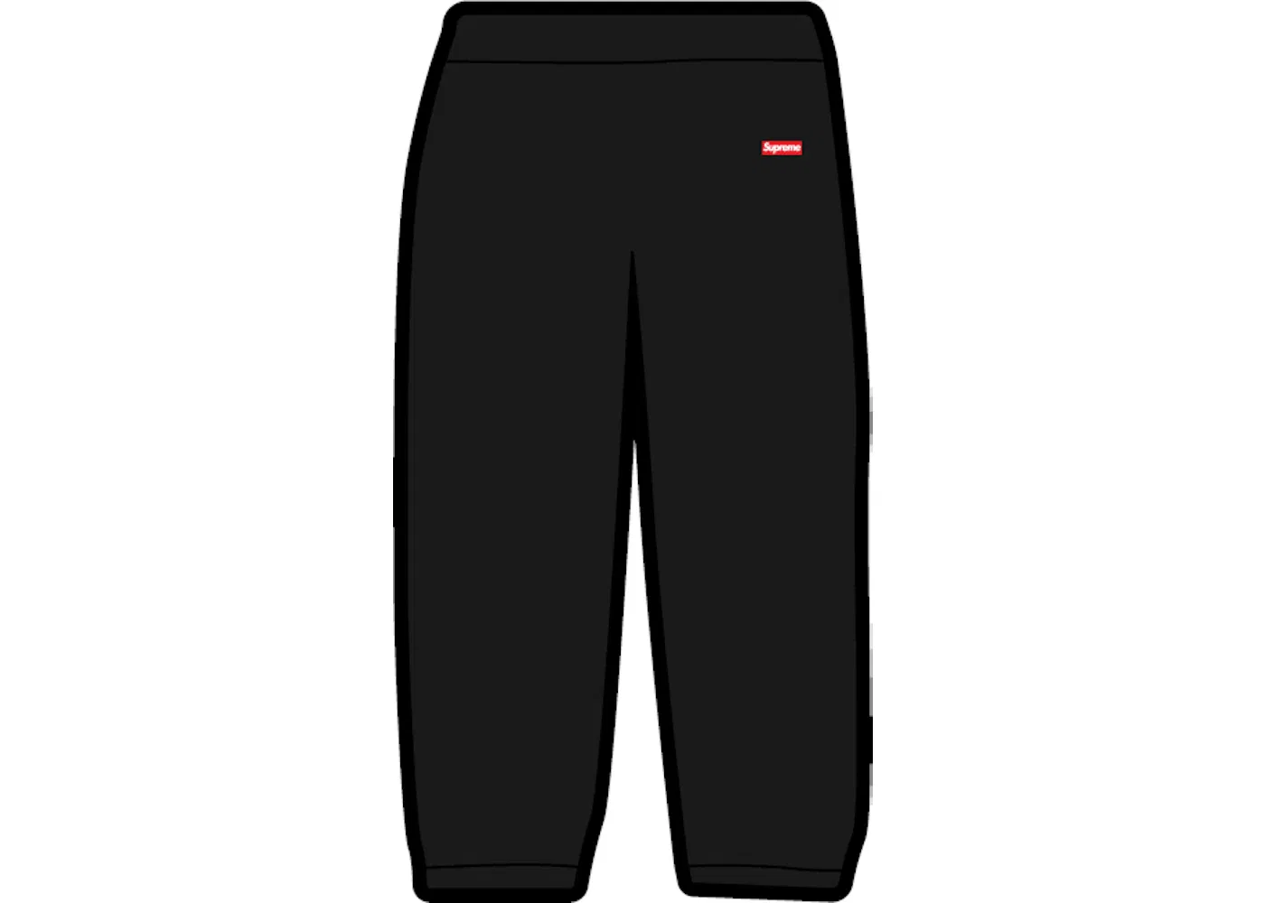 Мужские спортивные штаны с технологией Windstopper Sweatpant Supreme, Black