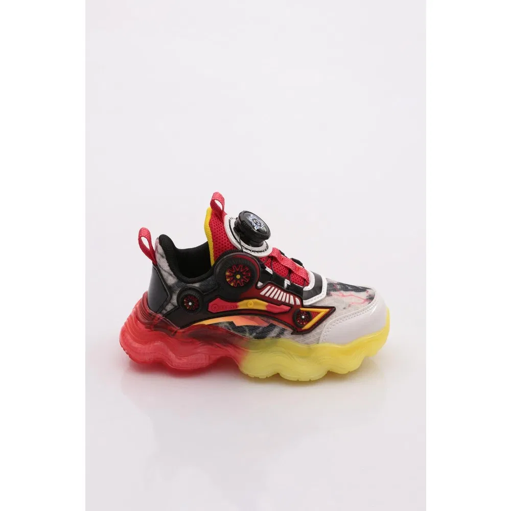 Детские спортивные кроссовки для девочек со светодиодной подсветкой, Yellow Marco Kids