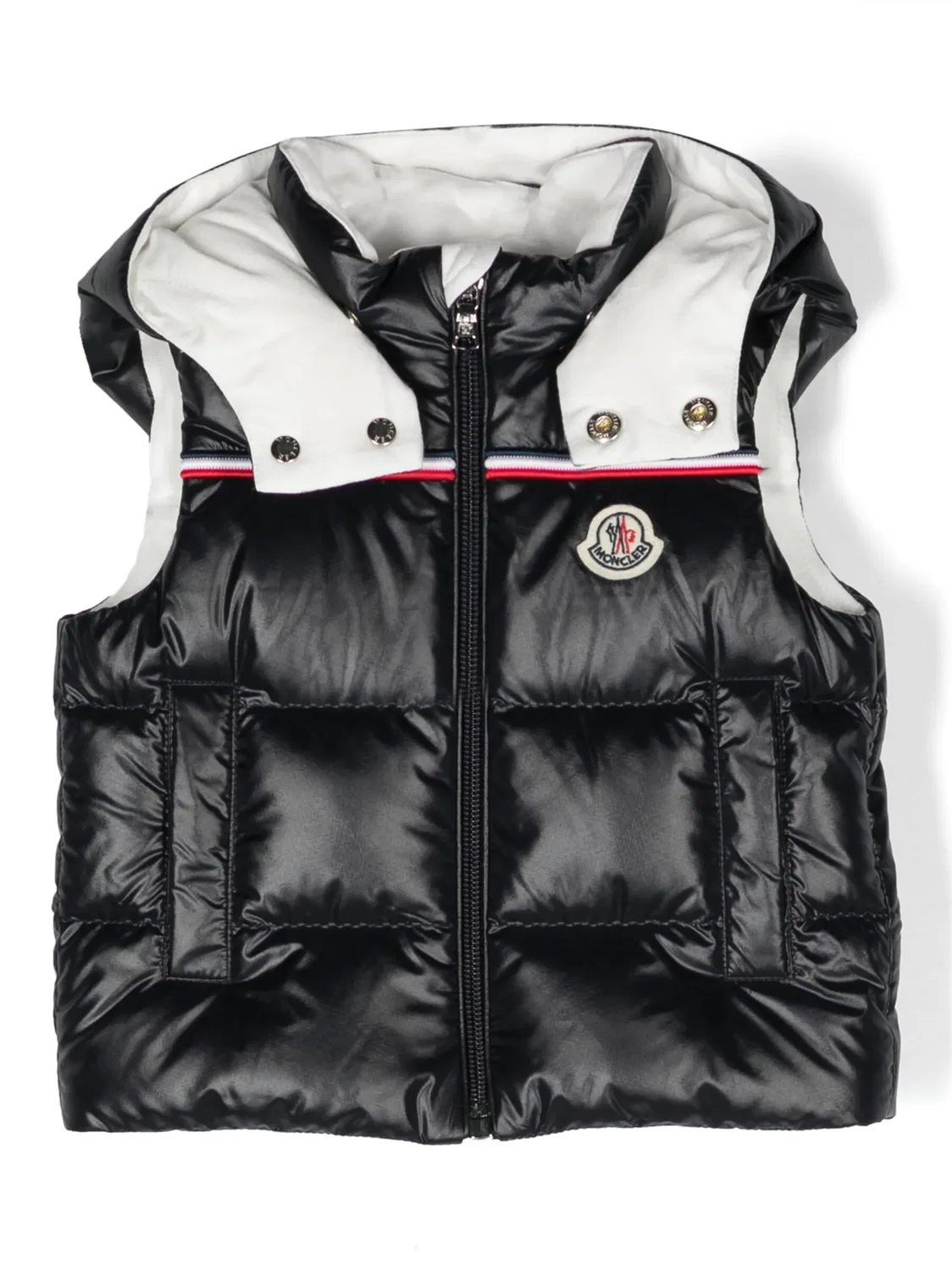 Пуховик С Логотипом Для Мальчиков Moncler, синий