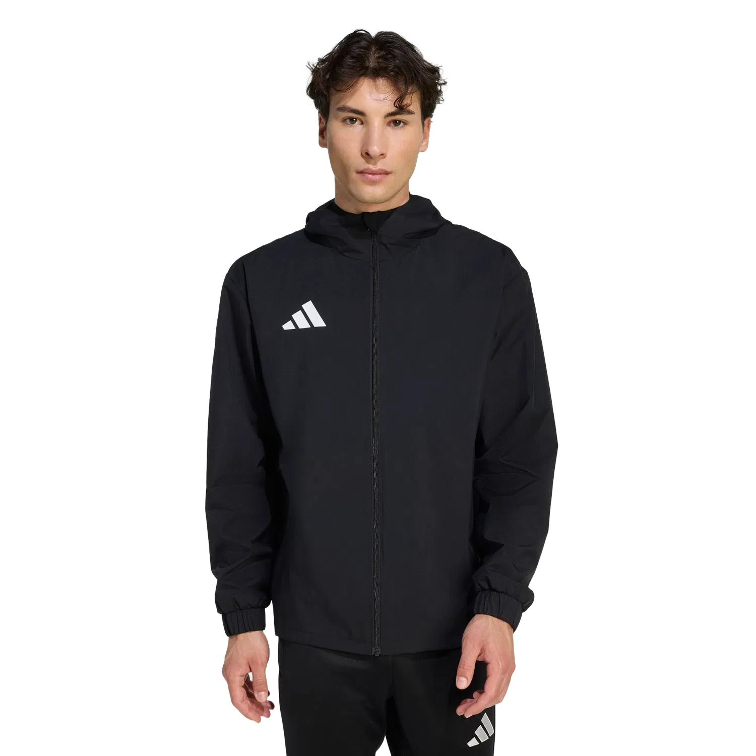 Мужская всепогодная куртка Adidas Entrada26, черный — фото 2