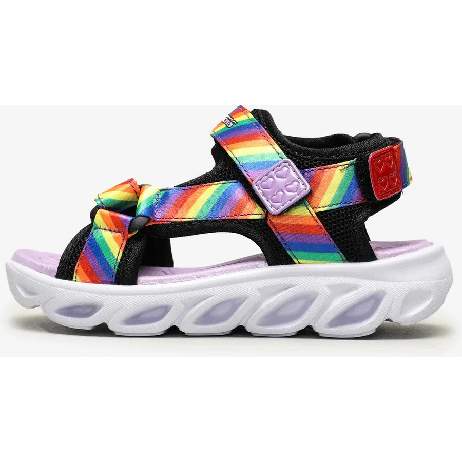 Детские сандалии с подсветкой HYPNO-SPLASH-RAINBOW LIGHTS Skechers, Черный — фото 2