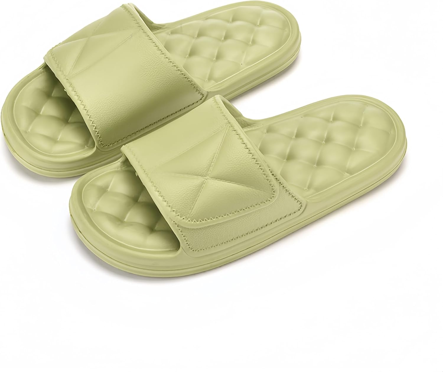 

Шлепанцы icosylify для женщин и мужчин, ультракомфортные, противоскользящие, зеленый