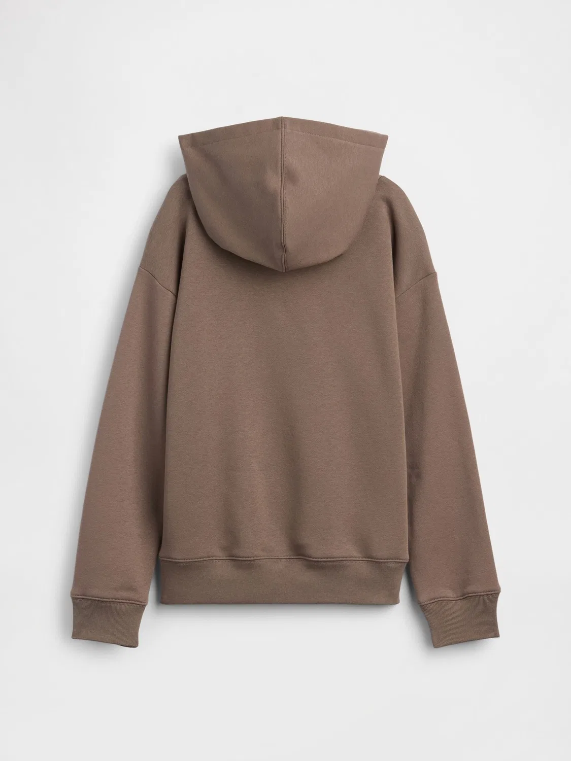 Толстовка с капюшоном VintageSoft Relaxed Logo Hoodie Gap, коричневый — фото 2