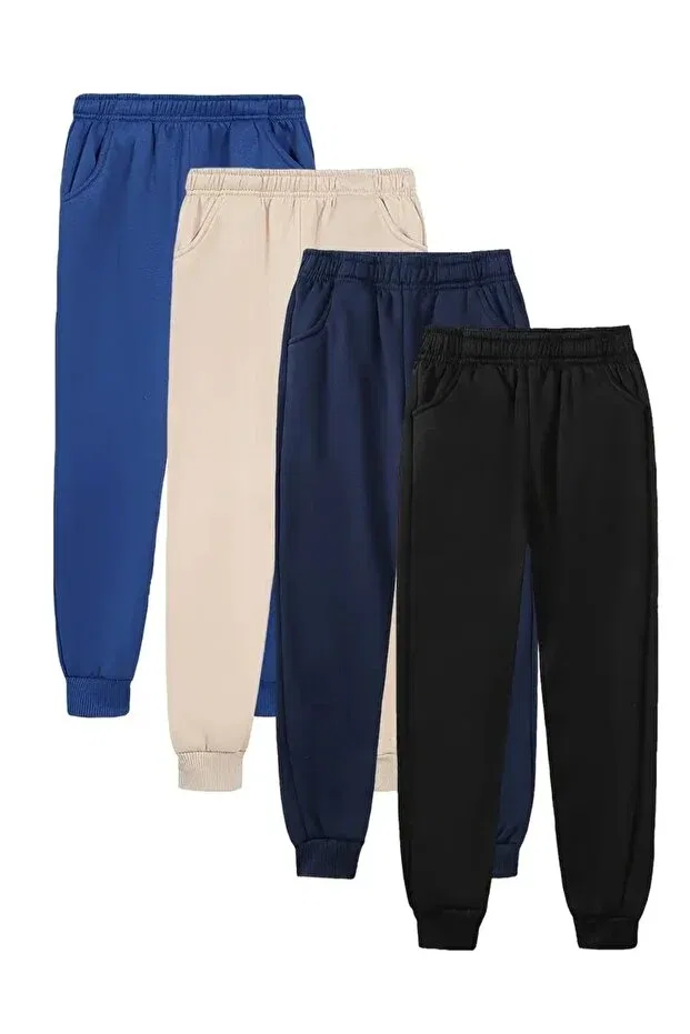 Детские спортивные штаны с утяжкой Daxis Sportwear Company, Sax-Blue Bone-Blue Black